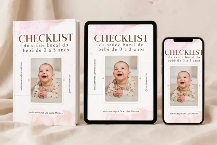 Manual Prático do Bebê em versão impressa, tablet e celular